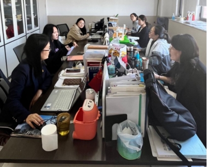 国贸物流教研室召开一流核心课（线下）建设项目中期检查交流会